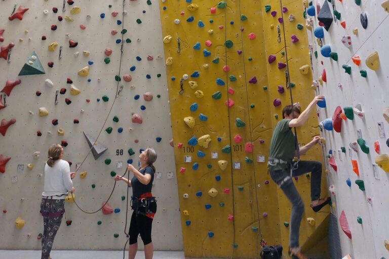 Kletterkurs für Anfänger in der Halle