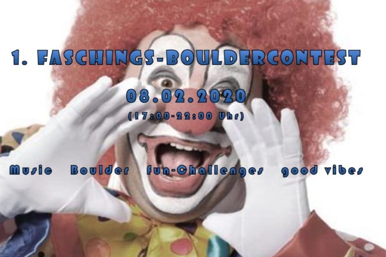Faschingsbouldern in Piding