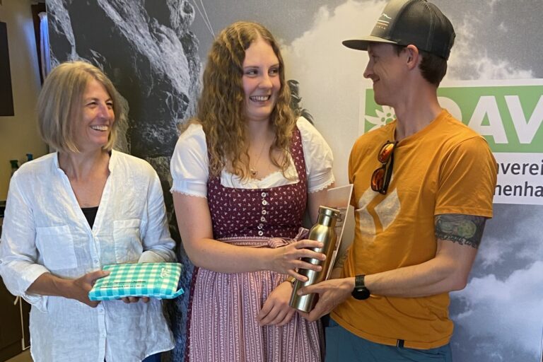 DAV-Sektion Bad Reichenhall begrüßt sein 6.000 Mitglied