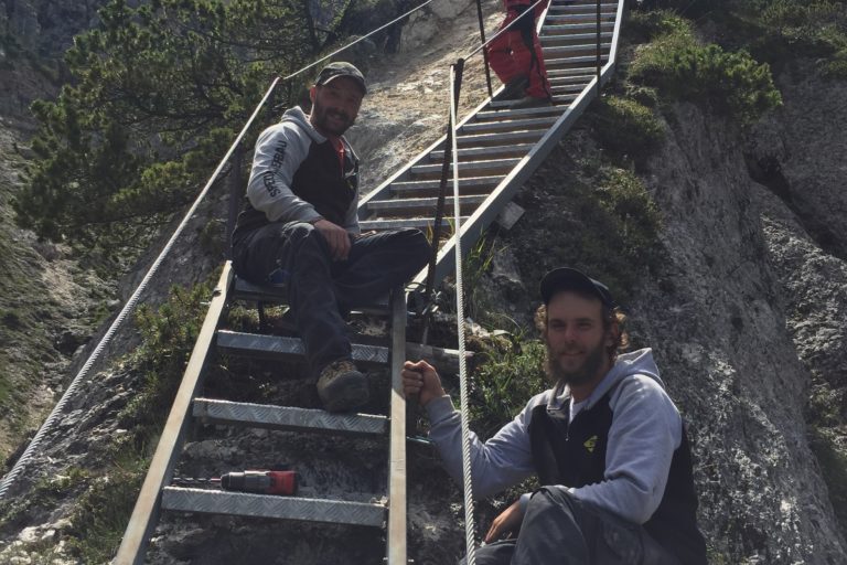Alpgartensteig ist wieder freigegeben