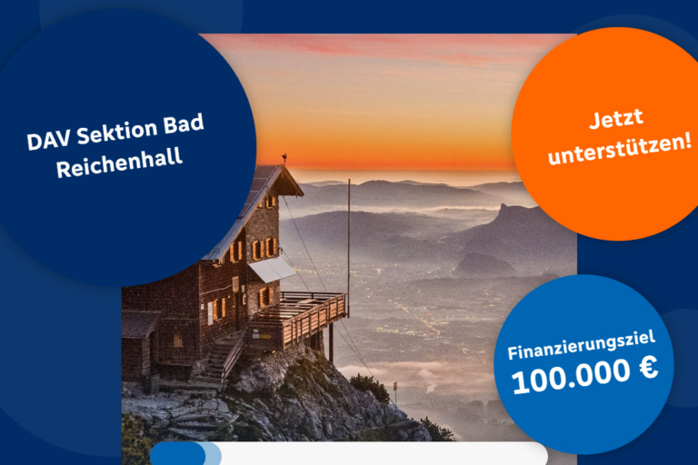 Crowdfunding-Spendenaktion für das Reichenhaller Haus