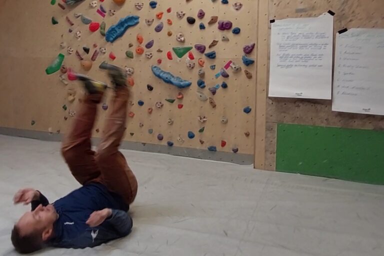 Kurs sicher Bouldern