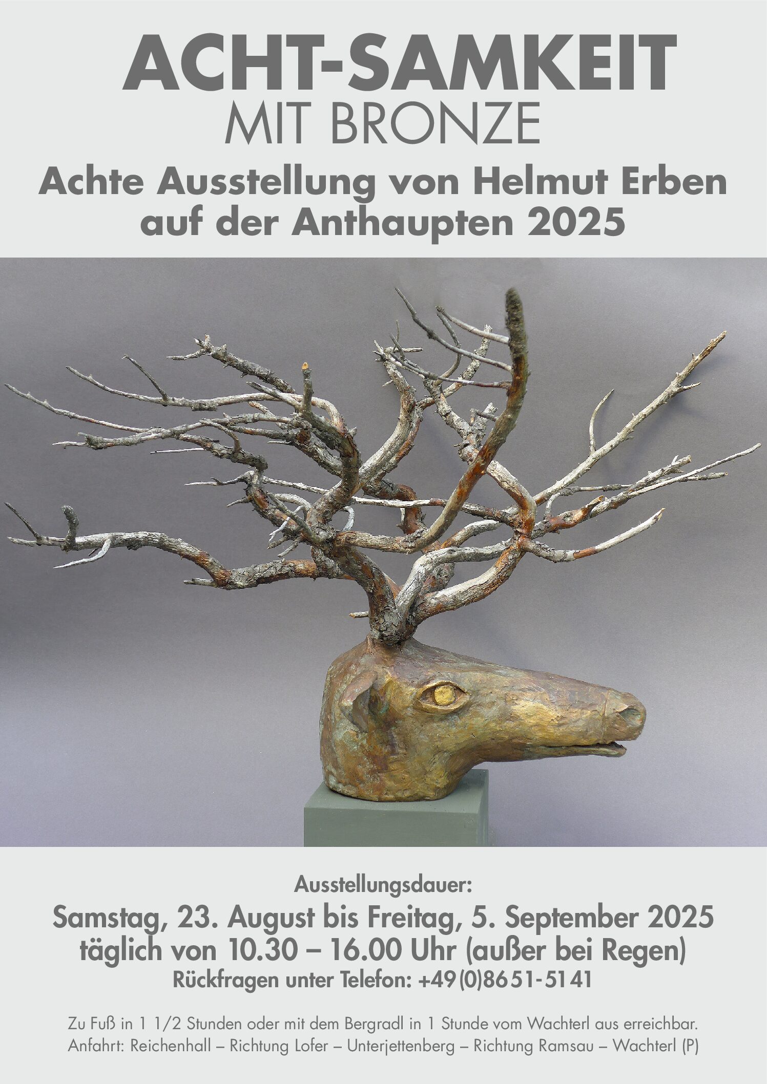 ACHT-SAMKEIT mit Bronze